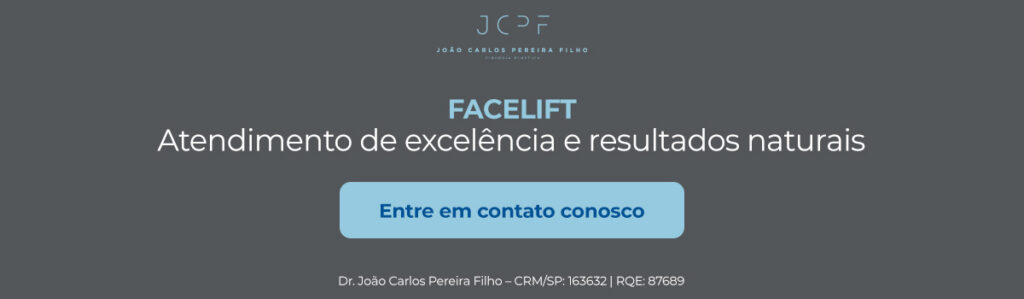 Facelift Atendimento de excelência e resultados naturais Entre em contato conosco